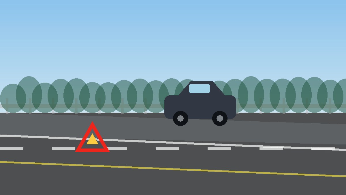 遂宁道路故障安全等待现场图
